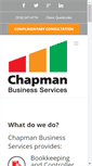 Mobile Screenshot of chapmanbusinessservices.com
